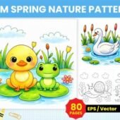Soft Spring Coloring Pages That Actually Feel Calm (80+ Printable Designs)
