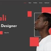 AALI Personal Portfolio React NextJS Template Latest Version – Trend Digital